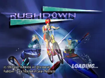 Rushdown (US) screen shot title